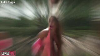 PUBLIC BLOWJOB FROM MILANO OUTDOORS - 8 image