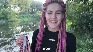 She ran away from her father and fucked a guy by the river