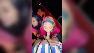 Girls Mad Surpris for Guy on Boat Roxi Lips Anna Batman - 15 image