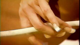 Three hot women play and fill their asses with water