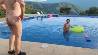 HOT SEX IN THE NUDIST CAMP WITH ADAMANDEVE AND LUPO - 1 image