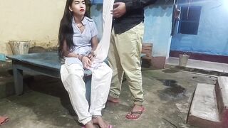 First time indian cute girlfriend outdoor sex desi sex - 3 image