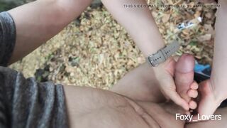 Petite get Horny in the Park - Fucked in Woods - Outdoor Amateur - 8 image