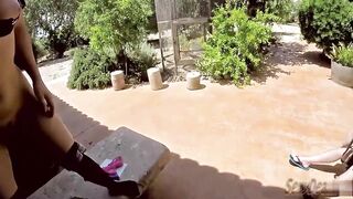 Dare to Watch: Extreme Outdoor Dildo Fucking and Cumming! - 12 image