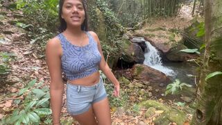 I Go On A Hike To The Woods With My Shy Stepsister And We End Up Fucking Hard Until I Cum In Her Ass - 1 image
