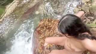 I Go On A Hike To The Woods With My Shy Stepsister And We End Up Fucking Hard Until I Cum In Her Ass - 9 image