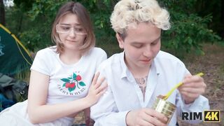 RIM4K. 2 Girls 1 Cleanup. Hot fetish sex with Kioto & Funky Town - 3 image
