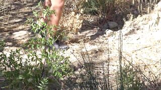 French amateur milf is SHOCKED!!! She caught a real perverted voyeur following her - 4 image