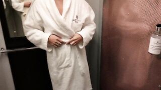 dickflash in the sauna a stranger watches and helps to masturbate - 4 image