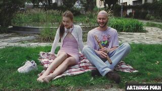 Cute Teen Matty Mila Perez Gets Picked Up in The Park and Fucked Until She Squirts