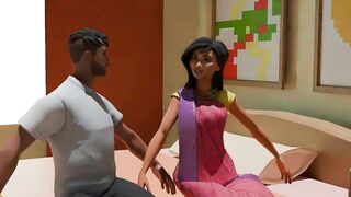Sexy bangladeshi girl fuck with delivery boy dirty sex, cartoon video. - 3 image