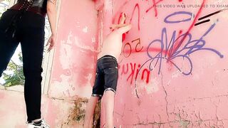 Time for punishment! This slave is getting spanked for his disobedience. - 8 image