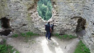 DRONE PORN This slut fucks a stranger outside and a drone surprises them - 8 image