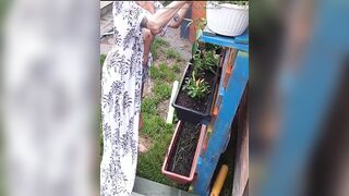 Gardening without t-shirt! - 13 image