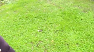 Hard Titslapping near the pond - 8 image