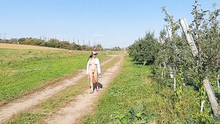 Walking naked in a orchard and pick apples! - 14 image