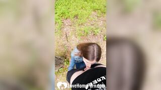 I ejaculated in her mouth in the woods - 3 image