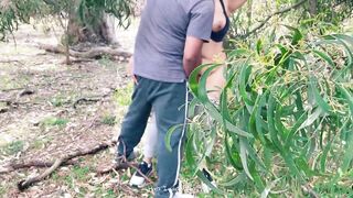 Hot Indian Wife with Neighbour - Desi Milf Outdoor Love Making - Big Ass Licking - Boobs Press