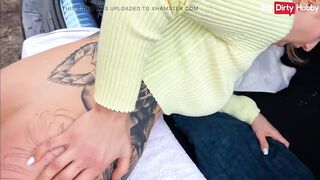 Public anal fuck with busty German - MyDirtyHobby - 9 image