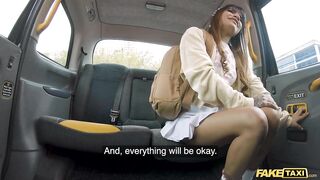 Fake Taxi Driver caught masturbating over sexy latinas NAKED SELFIES