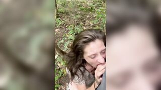 Into the Woods with a Crack Skank a Creampie for a Jackson - 5 image