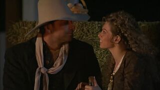 Red milf Jesse V outdoor fucking - 1 image