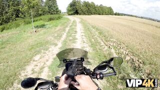 VIP4K. George Uhl roughly fucked a young girl in the woods - 2 image