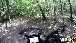 VIP4K. George Uhl roughly fucked a young girl in the woods - 8 image