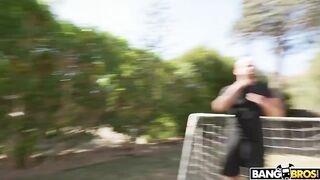 BANGBROS - Alice Fantasy X And Potro De Bilbao Have Hot Outdoor Sex After A Naughty Game Of Striptease - 5 image