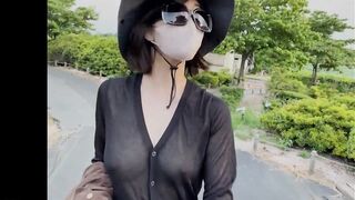 Street Walking wear transparent clothes. - 13 image