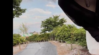 Street Walking wear transparent clothes. - 3 image