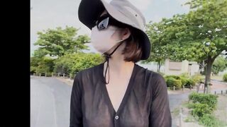 Street Walking wear transparent clothes. - 7 image