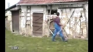 Outdoor sex with my granny - 1 image