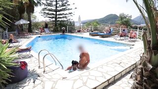 PUBLIC! STRANGER FUCKS ME IN THE MIDDLE OF THE HOTEL POOL! - 4 image
