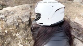 Fucked my moto girl in the woods, we were almost caught - TabooTango - 9 image