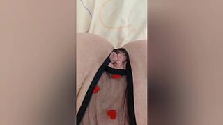 I brought my pussy to orgasm when I got home from college