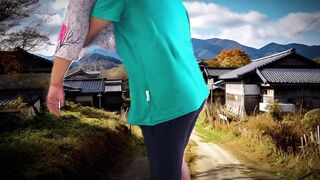 Neighbor Muslim Big Ass &amp; Huge Pussy Friends Fucked on Egypt Village Street! - 2 image