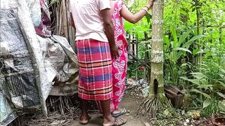 Outdoor my bhabhi and me We met together - 4 image