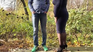 Curvy mother-in-law put on stockings for me - 13 image