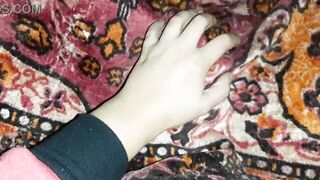 My girlfriend woke me up with cunnilingus in a tent on Halloween night - Girls fly orgasm - 10 image