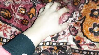 My girlfriend woke me up with cunnilingus in a tent on Halloween night - Girls fly orgasm - 9 image