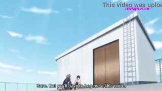 Redhead Milf Masturbating Outdoor Then Friend Comes To Fuck Her - Hentai - 6 image