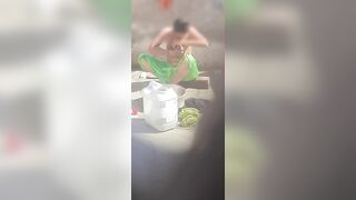 The stepbrother saw his older stepsister bathing in the open bathroom - 4 image