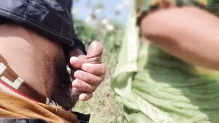 Bhabhi Dever ka mota Lund Chudai, Bhabhi ne devar ka lund nikalne me help ki outdoor jungal chudai HD - 8 image