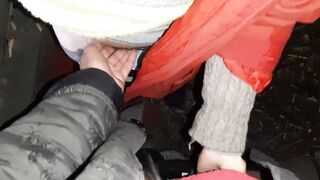 Our autumn romantic sex in a hut - Lesbian-illusion - 12 image