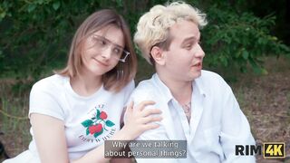 RIM4K. Swap wives, mutual rimming and anal fuck in the forest - 3 image