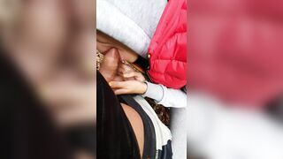Risky Outdoor Quick Sex with 18yo Teen - 3 image