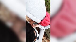 Risky Outdoor Quick Sex with 18yo Teen - 4 image