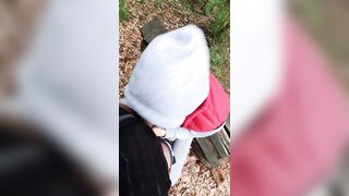 Risky Outdoor Quick Sex with 18yo Teen - 9 image