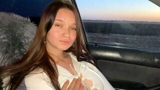 My Best Friend's Girlfriend Sucked My Dick In The Car For Only 10 dollars. What a Slut. - 1 image